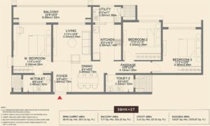 3BHK-1593-Godrej-Aveline-Yelahanka